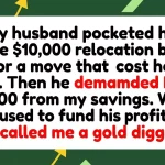 Moving Meltdown: Wife Refuses to Fund Relocation After Husband Pockets $10,000 Corporate Bonus